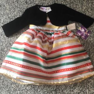 Blueberi boulevard sleeveless dress with overcoat